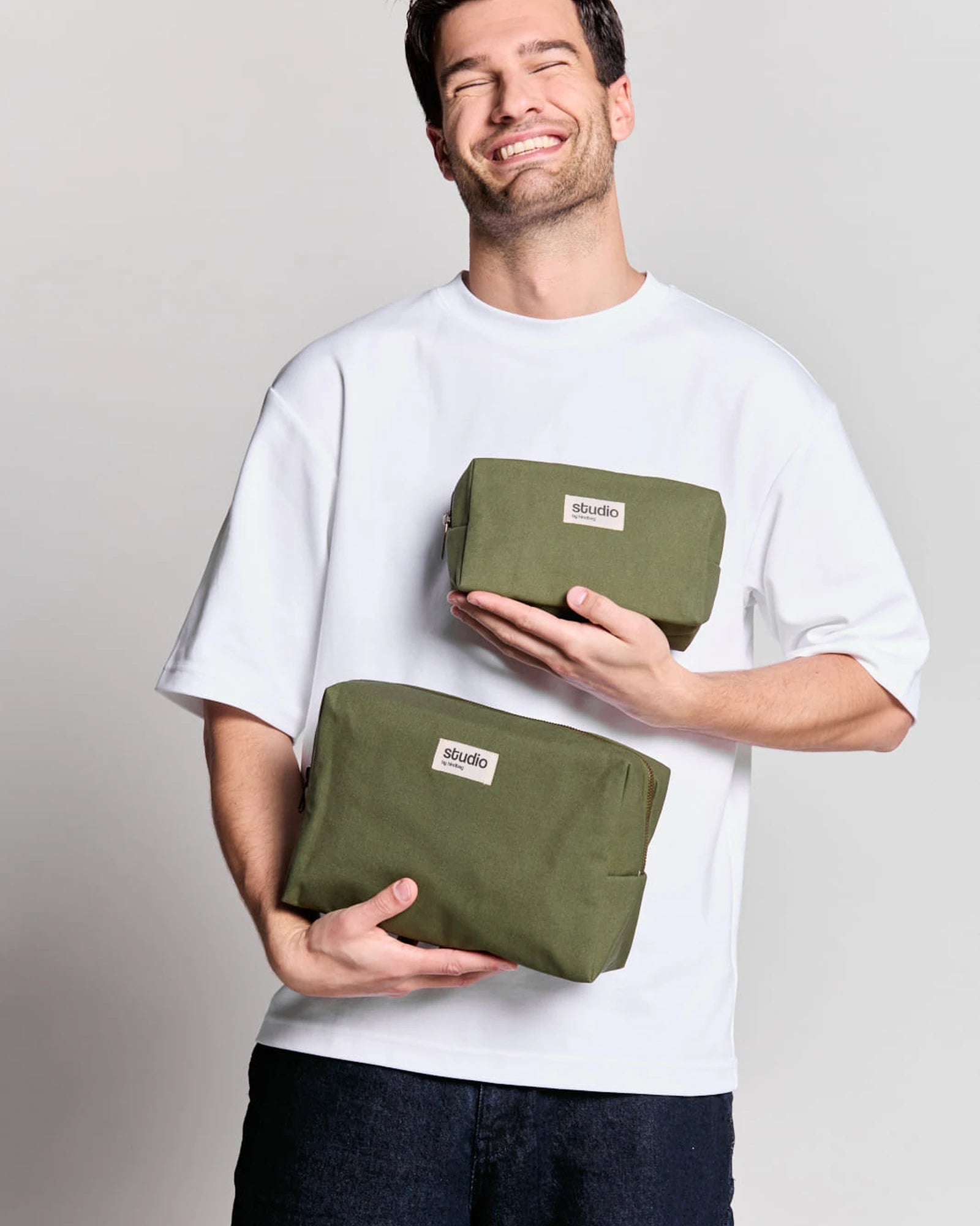 Etui van biologisch katoen Hindbag Estelle S te personaliseren - 4